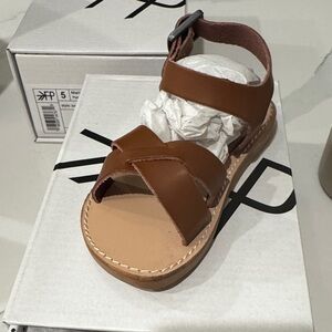 Freshly Picked Tan Kids Sandals